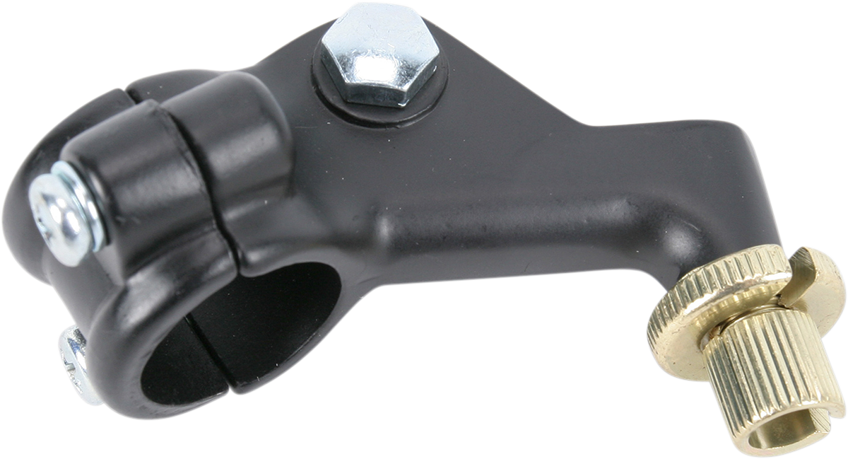 PARTS UNLIMITED Two-Piece Black Lever Holder - Left 53172-376-000
