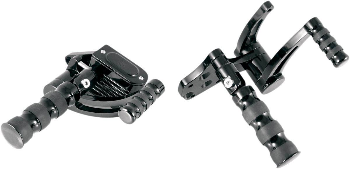 GMA ENGINEERING BY BDL Forward Controls - Black - FL/FX '70-'99 GMA-FC-100-B