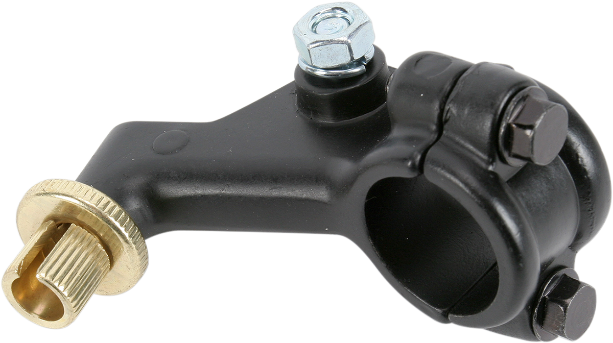 PARTS UNLIMITED Two-Piece Black Lever Holder - Left 53172-KA3-730