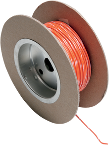 NAMZ 100' Wire Spool - 18 Gauge - Orange/White NWR-39-100