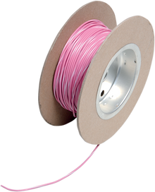 NAMZ 100' Wire Spool - 18 Gauge - Pink/White NWR-109-100