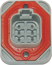 NAMZ Deutsch Connector Header - 6 Pin DTH-06