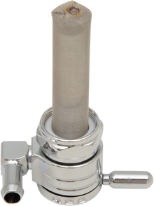 GOLAN PRODUCTS "Click-Slick" Fuel Petcock - Forward - Chrome - 22mm 76-312F-CS