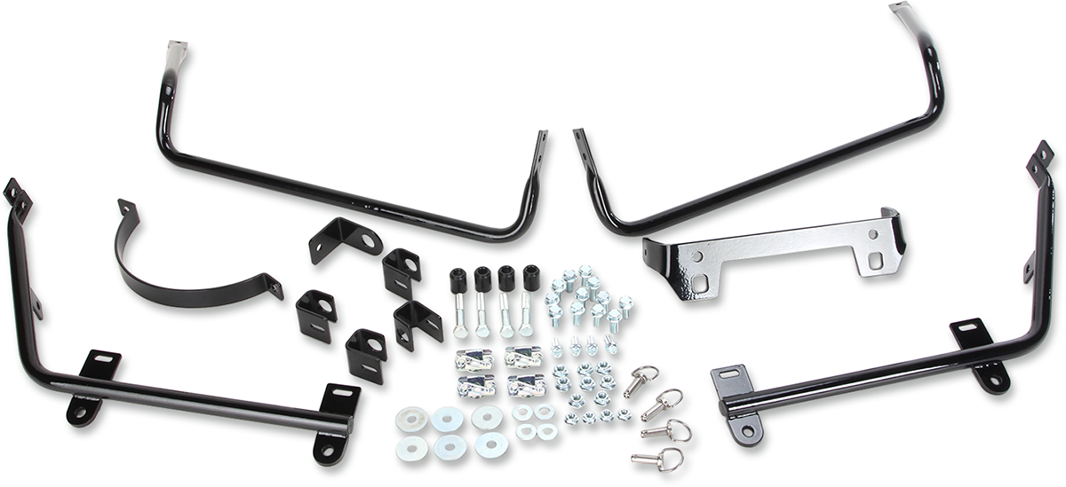 CYCLE VISIONS Bagger Tail - Black - FXD '00-'05 CV7405B