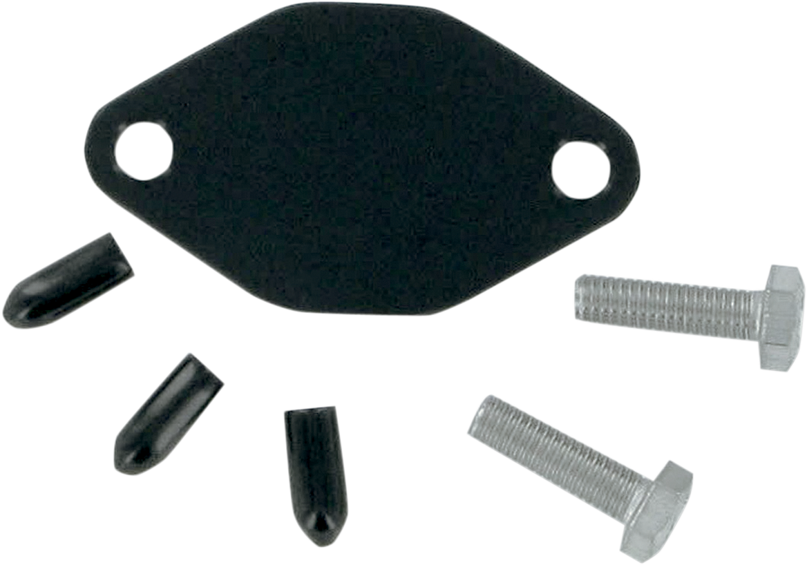 WSM Oil Injection Block Off Plate - Kawasaki/Yamaha 011-206