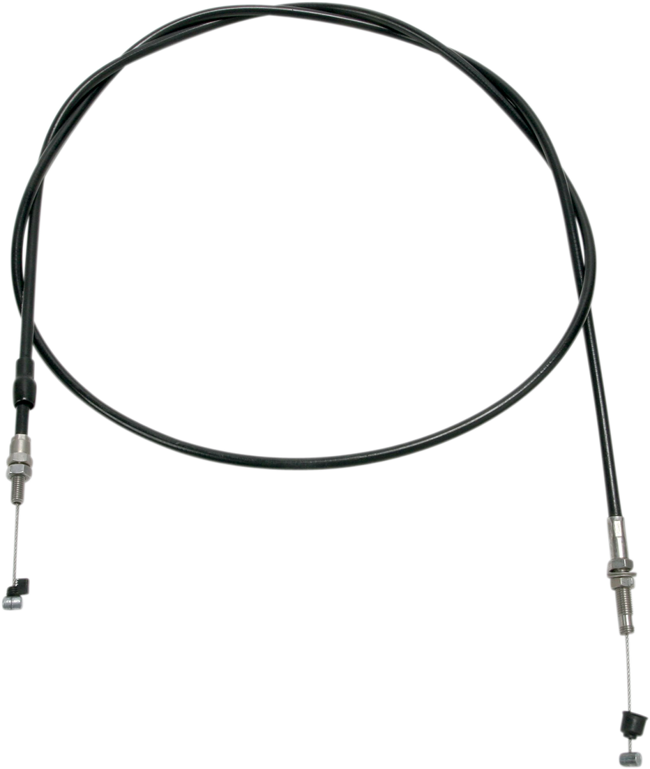WSM Black Vinyl Throttle Cable - Yamaha 002-055-02