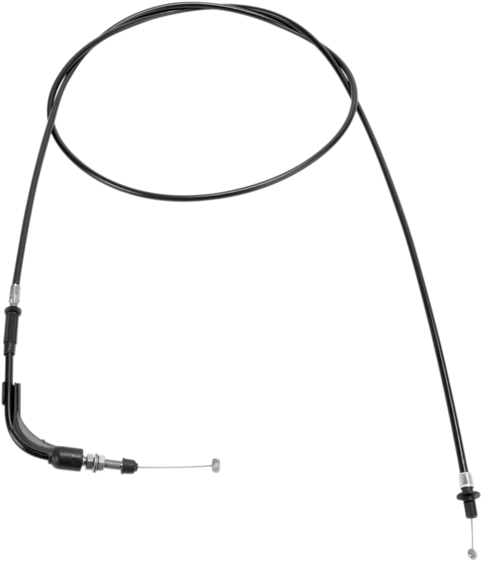 WSM Black Vinyl Throttle Cable - Polaris 002-054-01