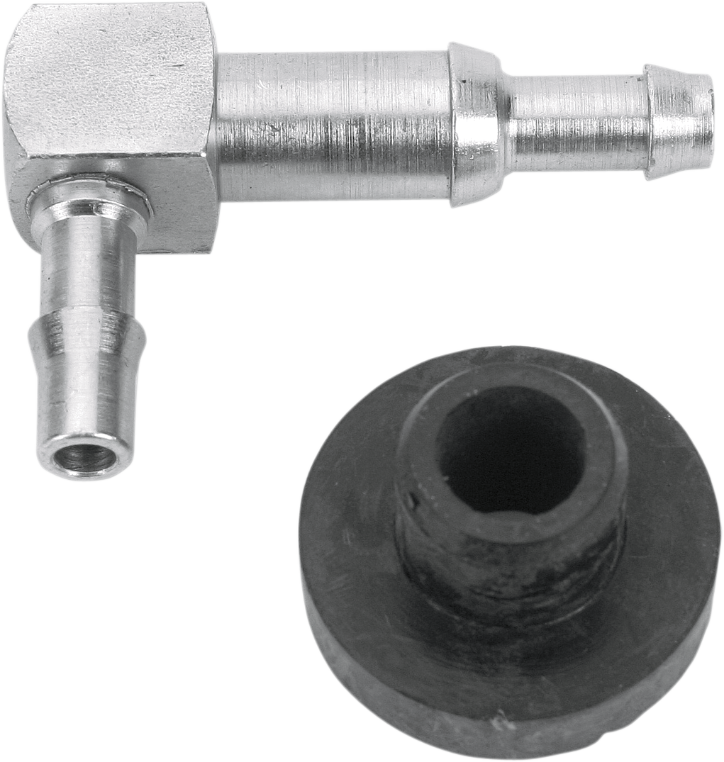 WSM Single Tank Fitting - 90° - 1/4" 07-276