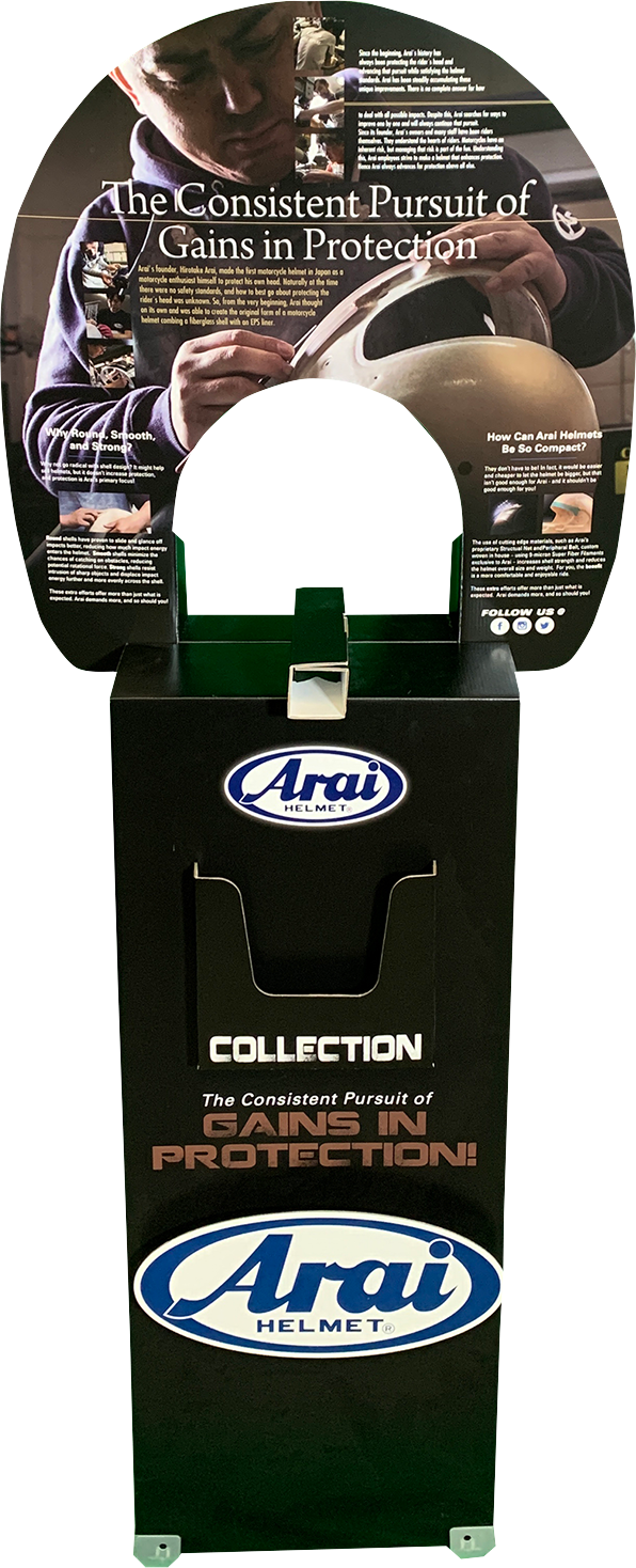 ARAI HELMETS Helmet Display 121495