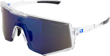 BOBSTER Sprocket Sunglasses - Crystal Clear - Blue Mirror Lens BSPR01