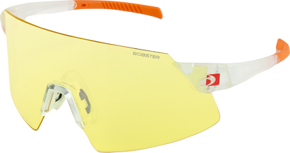 BOBSTER Cadence Sunglasses - Matte Clear/Orange - Interchangeable Lens BCAD01