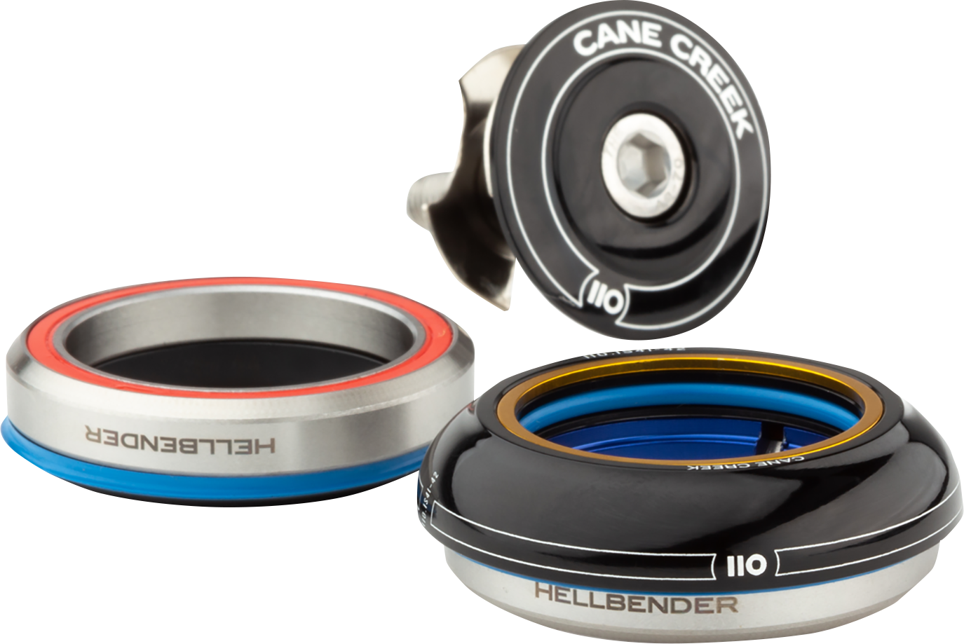 CANE CREEK CYCLING COMPONENTS 40-Series Headset - Complete - Short Cover - IS41/28.6/H9 - IS52/40 BAA0741K