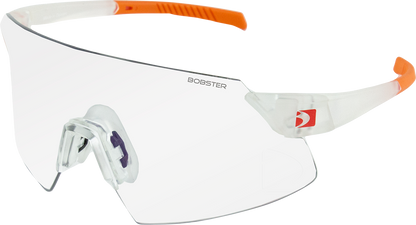 BOBSTER Cadence Sunglasses - Matte Clear/Orange - Interchangeable Lens BCAD01