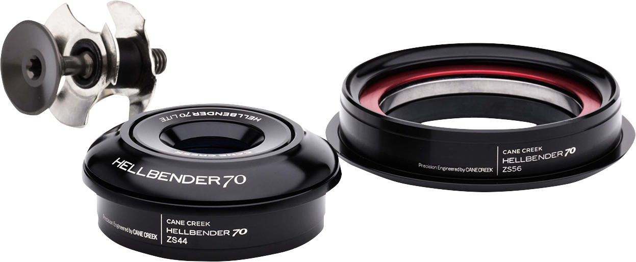 CANE CREEK CYCLING COMPONENTS 40-Series Headset - Complete - Short Cover - ZS44/28.6/H8 - ZS44/30 BAA0075K
