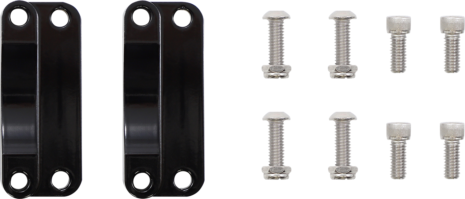 COVINGTONS Front Fender Relocator - Black - Touring '03-'13 C1310-B