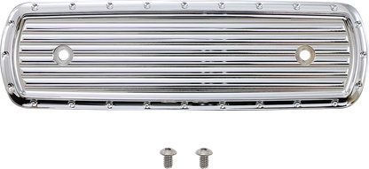 COVINGTONS Air Cleaner Cover Insert - Dimpled - Chrome C1318-C