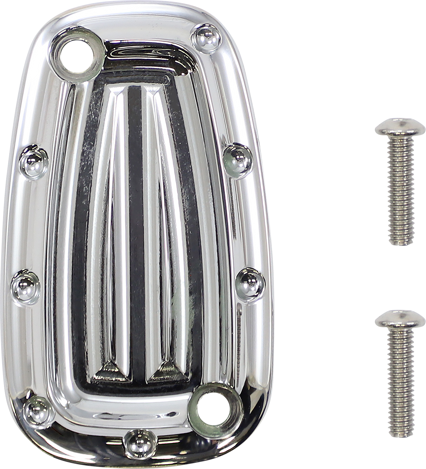 COVINGTONS Rear Master Cylinder Cover - Dimpled - Chrome C1957-C
