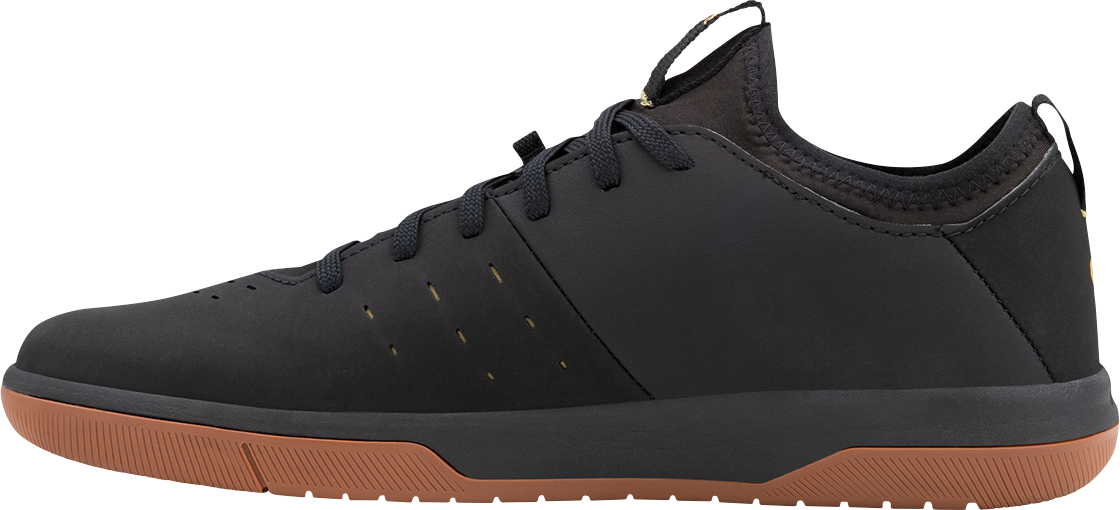 CRANKBROTHERS Stamp Street Fabio Flat Shoes - Black/Gum - US 7.5 SSL11080F075