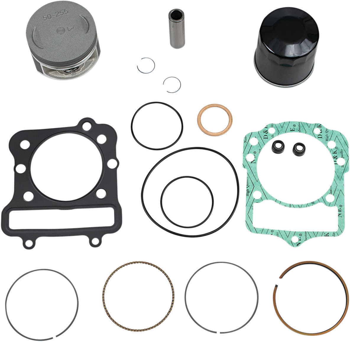WSM Top End Kit - 76.50 mm - Kawasaki 54-255-22