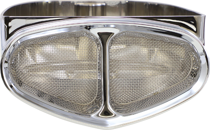COBRA PowrFlo Air Intake Kit - Chrome 606-0102-SB