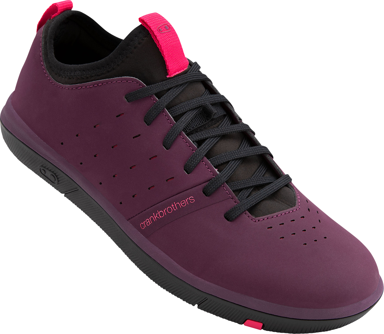 CRANKBROTHERS Stamp Street Fabio Flat Shoes - Purple/Black - US 9 SSL19592F090