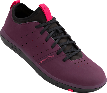 CRANKBROTHERS Stamp Street Fabio Flat Shoes - Purple/Black - US 12.5 SSL19592F125