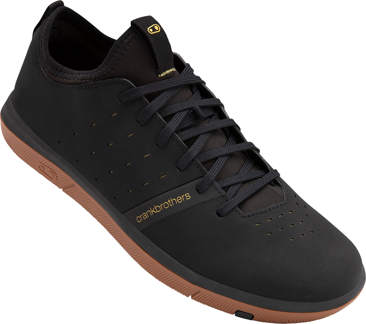CRANKBROTHERS Stamp Street Fabio Flat Shoes - Black/Gum - US 8.5 SSL11080F085