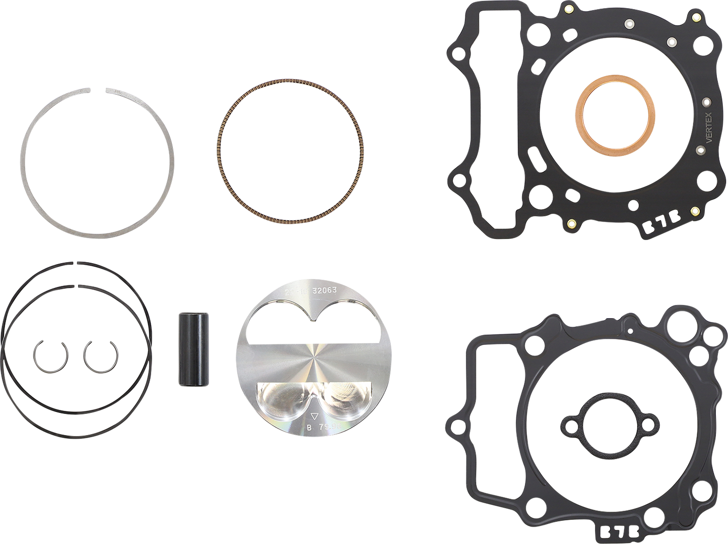 CYLINDER WORKS Cylinder Kit - Big Bore - 80.00 mm - Yamaha CW21013K01
