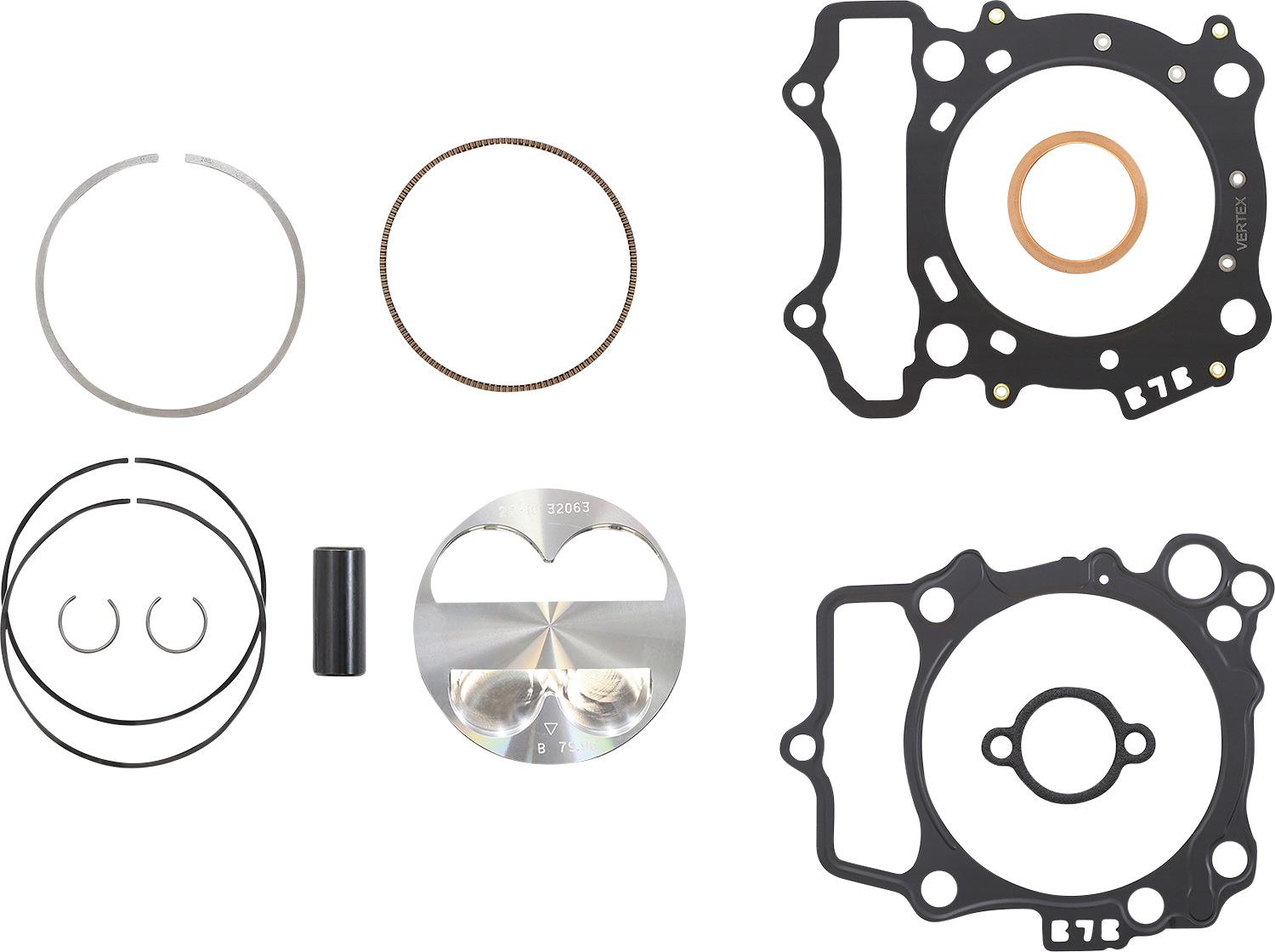 CYLINDER WORKS Cylinder Kit - Big Bore - 80.00 mm - Yamaha CW21013K01