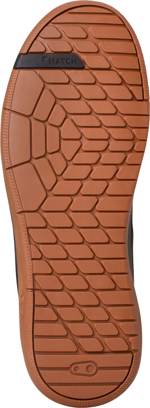 CRANKBROTHERS Stamp Street Fabio Flat Shoes - Black/Gum - US 8.5 SSL11080F085