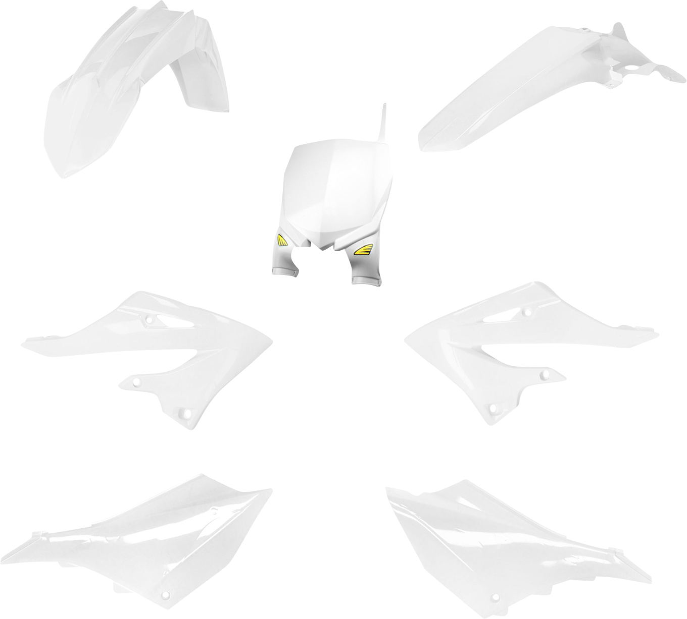 CYCRA 5 Piece Replica Body Kit - White - Yamaha 1CYC-9433-42