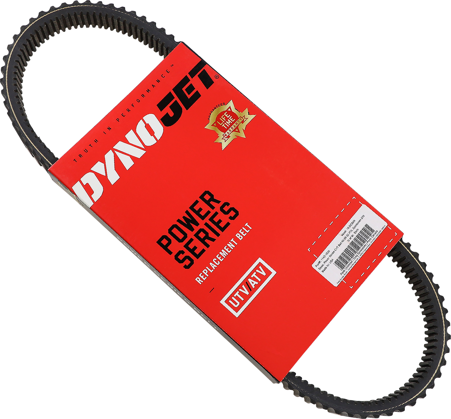 DYNOJET Drive Belt - Power Series High Performance - Polaris 19-DCB4X