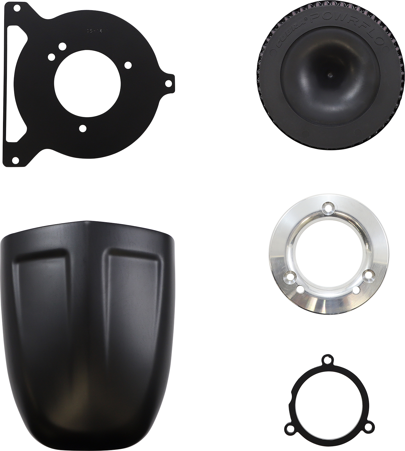 COBRA PowrFlo Air Intake Kit - Black 606-0101B-SB