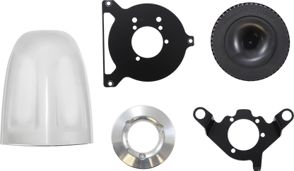 COBRA PowrFlo Air Intake Kit - Chrome 606-0102-SB