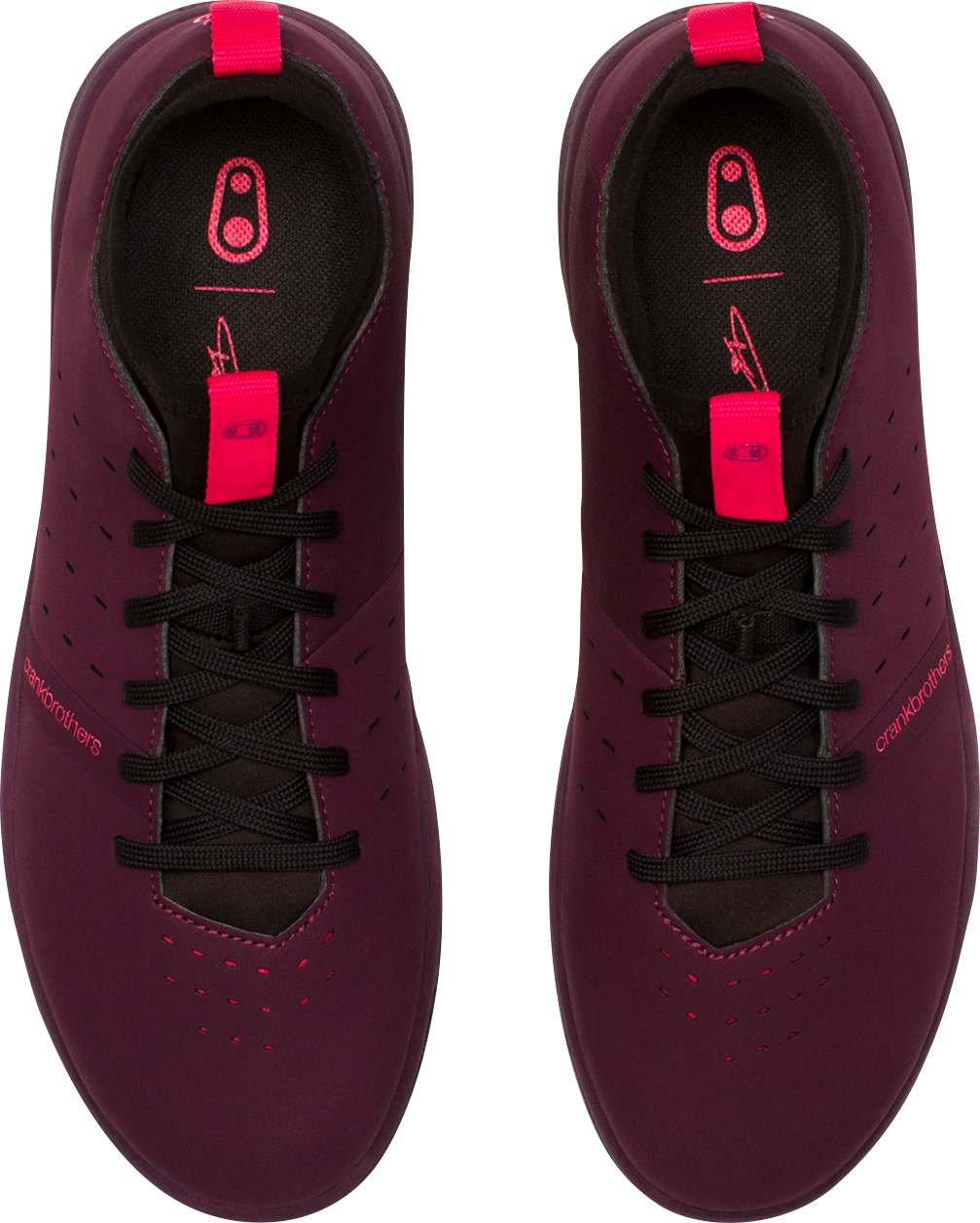 CRANKBROTHERS Stamp Street Fabio Flat Shoes - Purple/Black - US 10 SSL19592F100