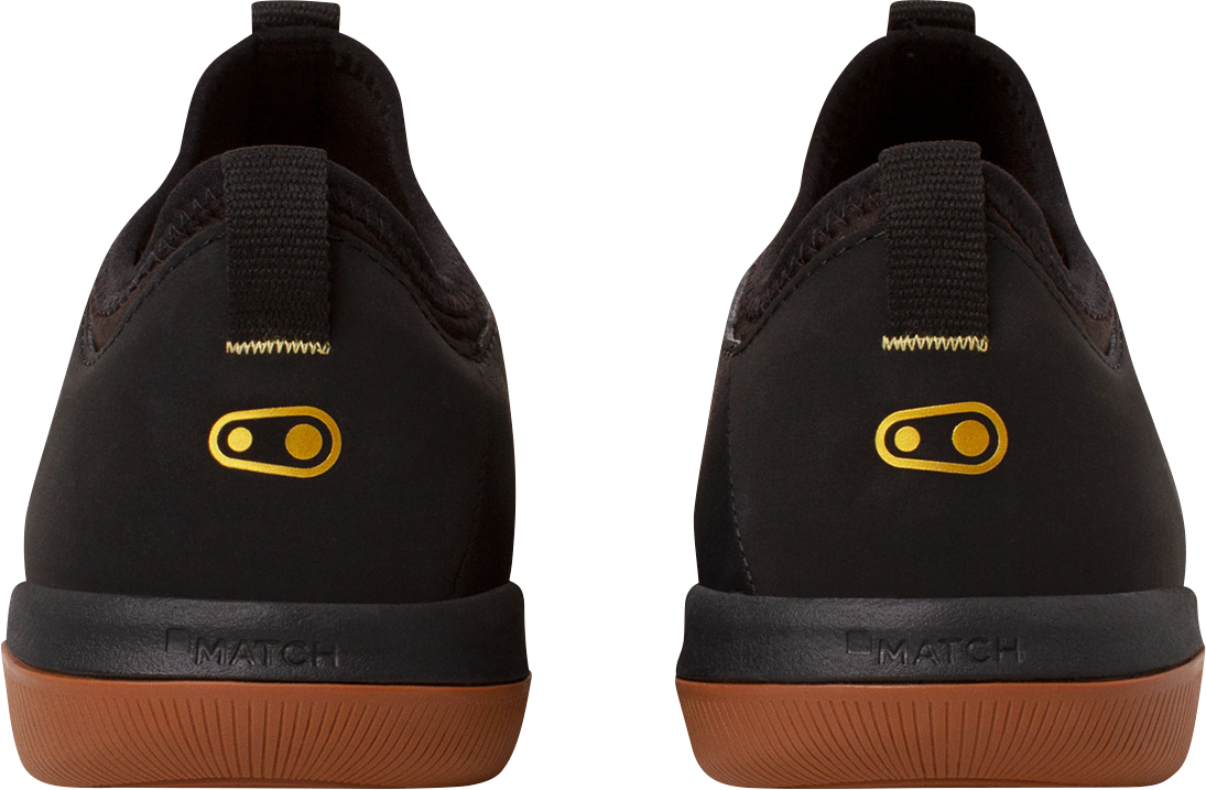 CRANKBROTHERS Stamp Street Fabio Flat Shoes - Black/Gum - US 7 SSL11080F070