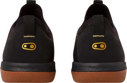CRANKBROTHERS Stamp Street Fabio Flat Shoes - Black/Gum - US 7 SSL11080F070