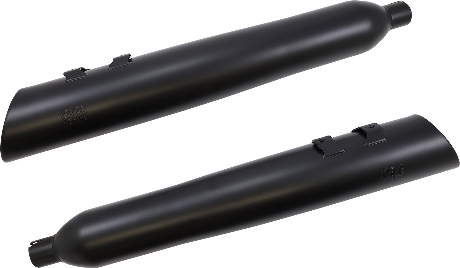 COBRA 4-1/2" NH Series Mufflers - Black 6288RB