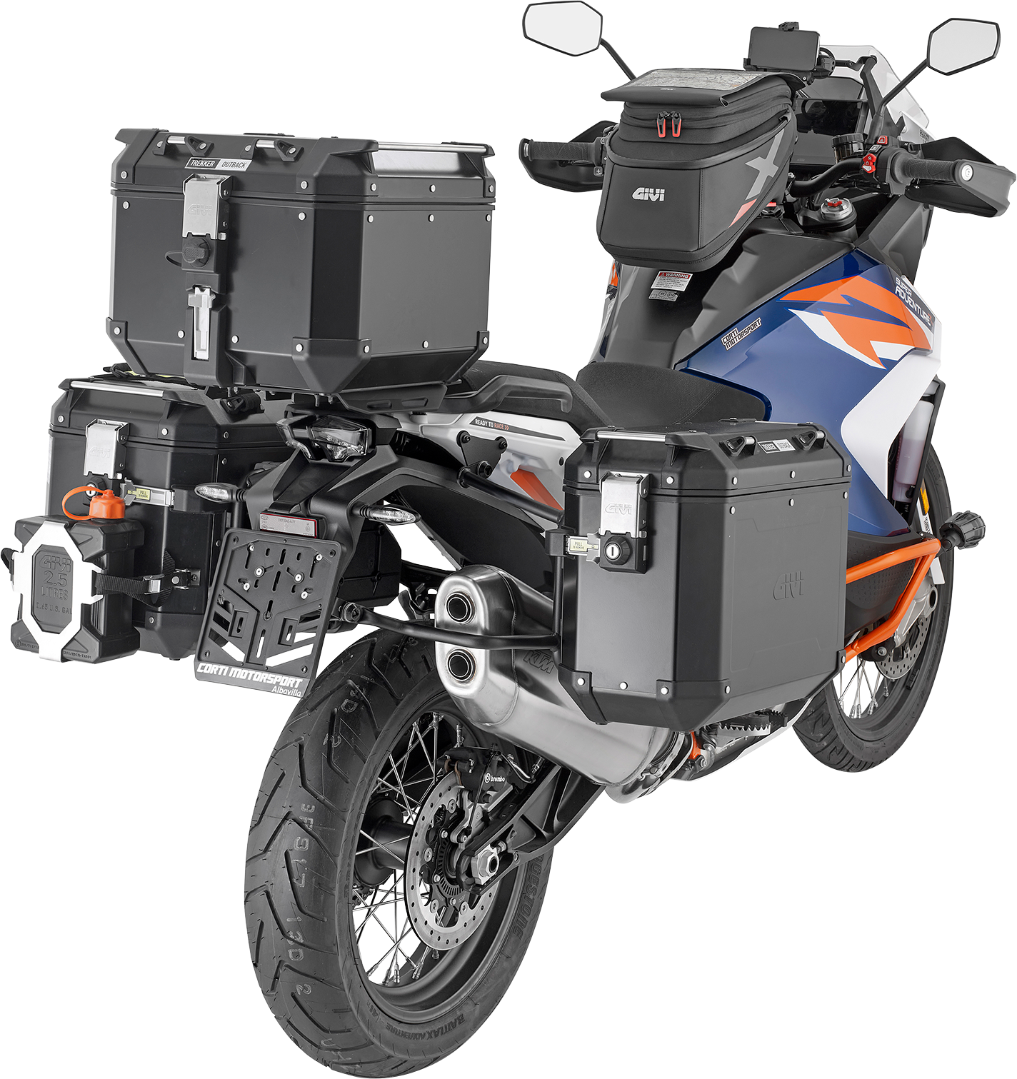 GIVI Side Case Mount - KTM PLO7713CAM