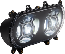 CUSTOM DYNAMICS LED Headlight - Black - FLTR CD-RG-H-B