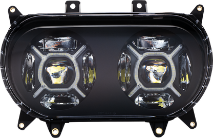 CUSTOM DYNAMICS ProGLOW™ Headlight - Black - Road Glide PG-RG-B
