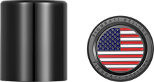FIGURATI DESIGNS Docking Covers - American Flag - Black FD21-DC-2730-BK