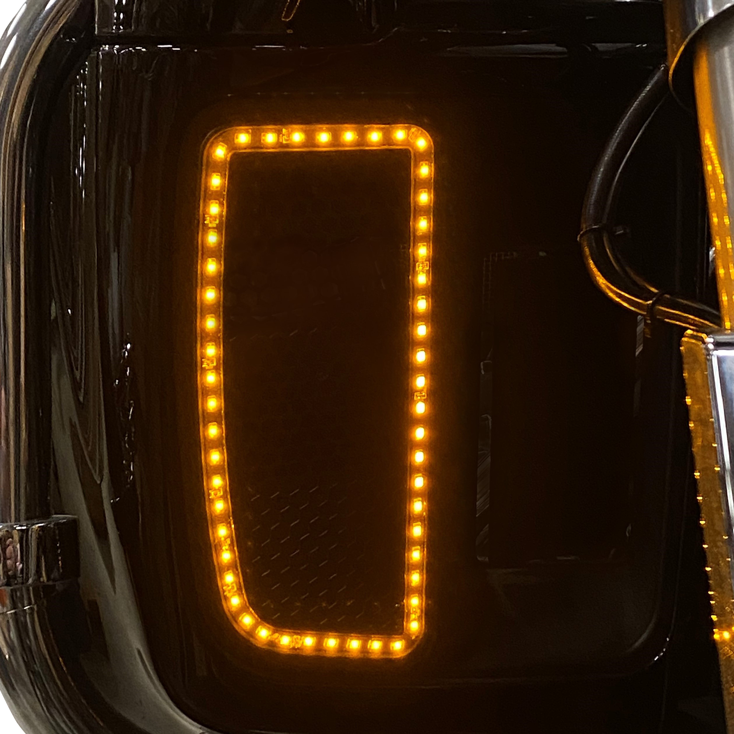 CUSTOM DYNAMICS LED Light Inserts - Lower Fairing - Amber CD-LF-AA-B