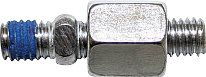 HIGHSIDER Mirror Adapter - Chrome - M8 x 1.25 304-044