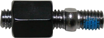 HIGHSIDER Mirror Adapter - Black - M8 x 1.25 304-045