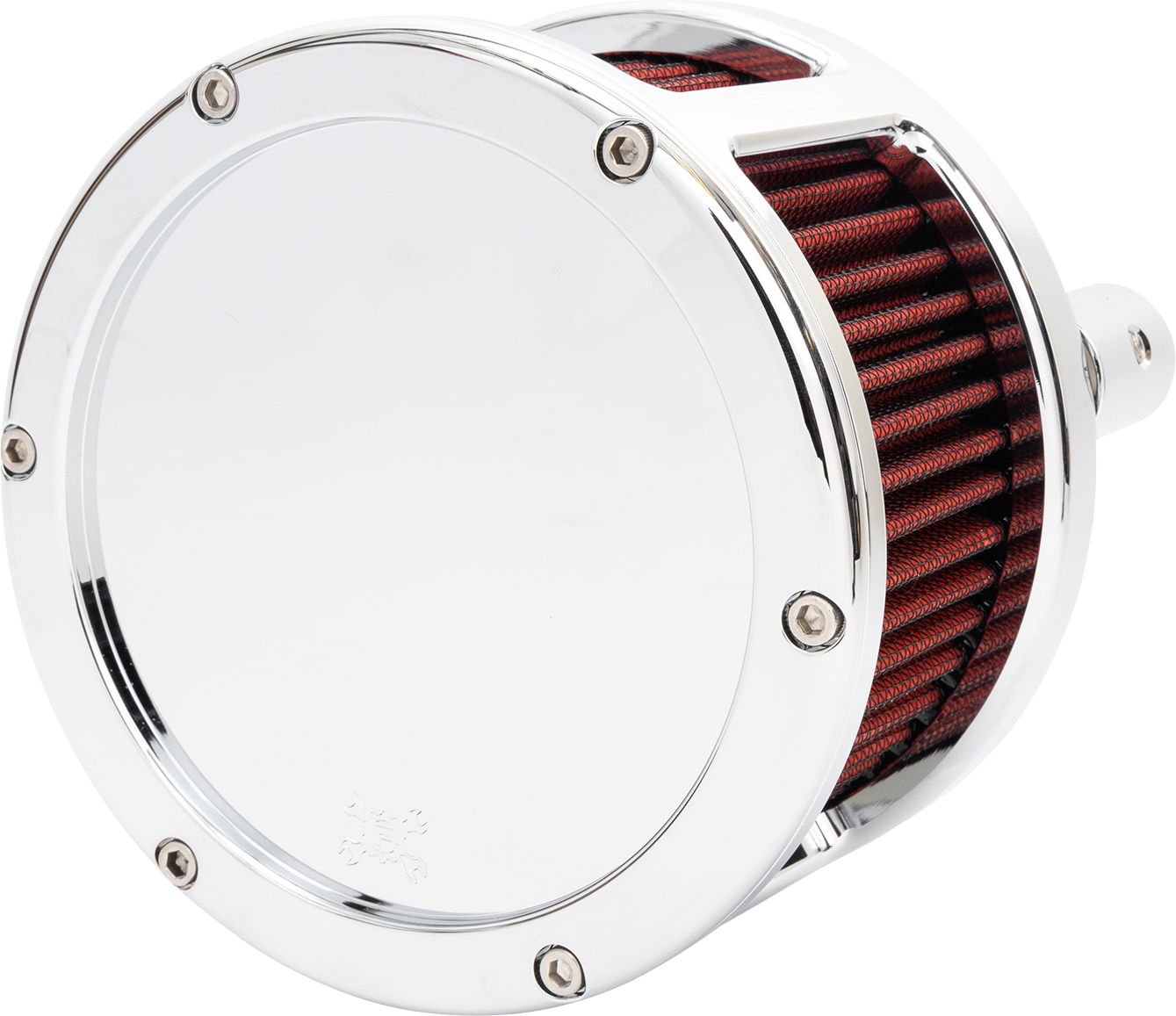 FEULING PARTS BA Race Series Air Cleaner Kit - Chrome - Red Filter 5427