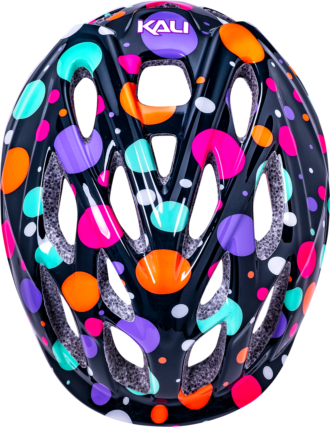 KALI Child Chakra Lighted Helmet - Confetti - Gloss Teal - XS 0221022134