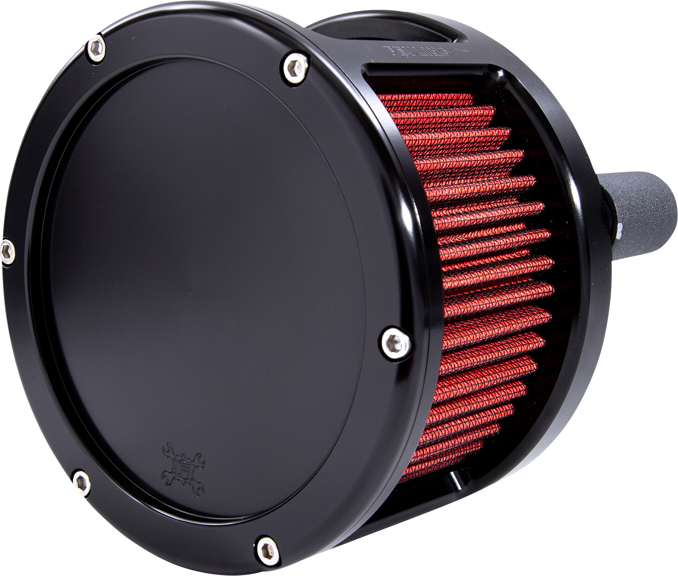 FEULING PARTS BA Race Series Air Cleaner Kit - Black Anodized - Red filter 5423