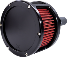 FEULING PARTS BA Race Series Air Cleaner Kit - Black Anodized - Red filter 5423