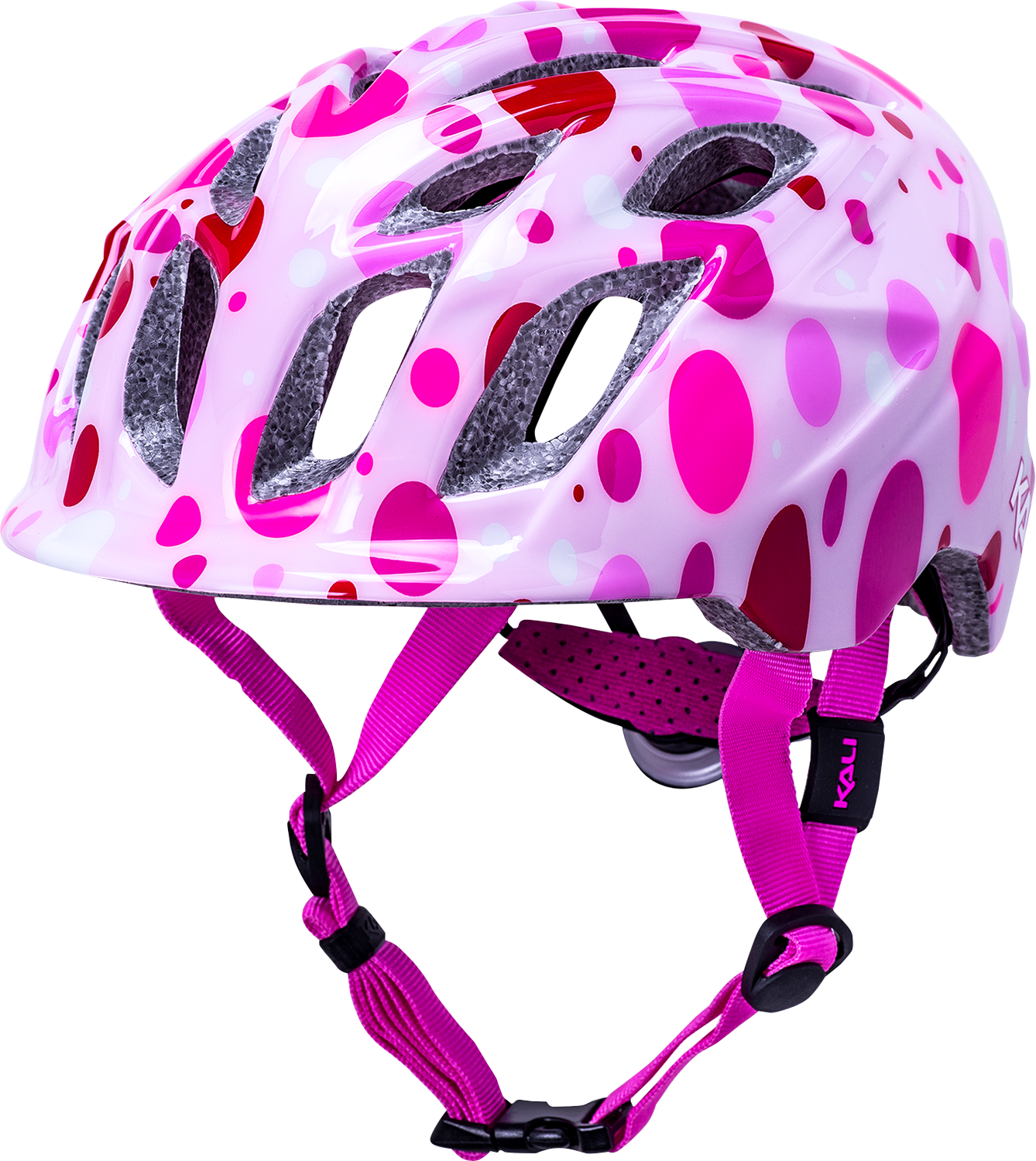 KALI Child Chakra Lighted Helmet - Confetti - Gloss Pink - XS 0221022124